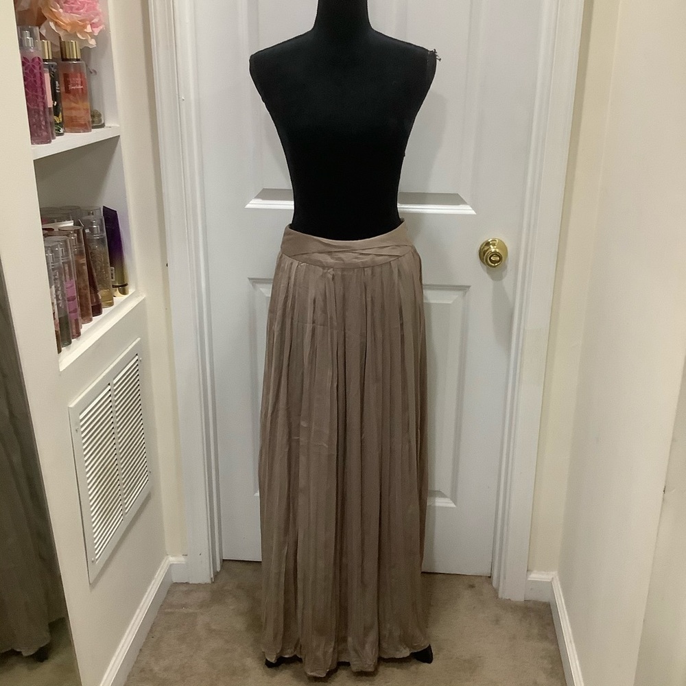 Lined Tulle Skirt with Waist Detail
